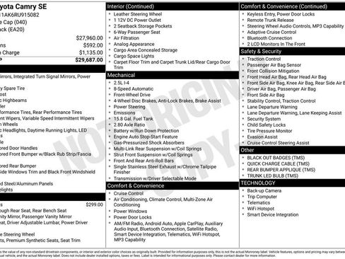 Used 2024 Toyota Camry SE image 26