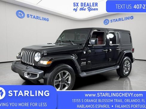 Used 2023 Jeep Wrangler Sahara image 1