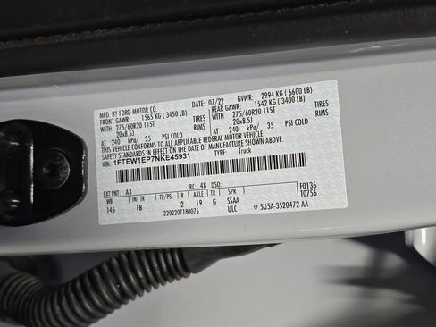 Used 2022 Ford F150 XLT w/ Equipment Group 302A High image 35