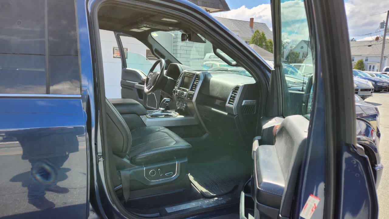 Used 2015 Ford F150 Platinum w/ Trailer Tow Package AWD/4WD image 20