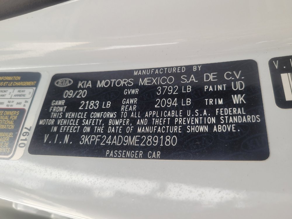 Used 2021 Kia Forte LXS FWD image 33