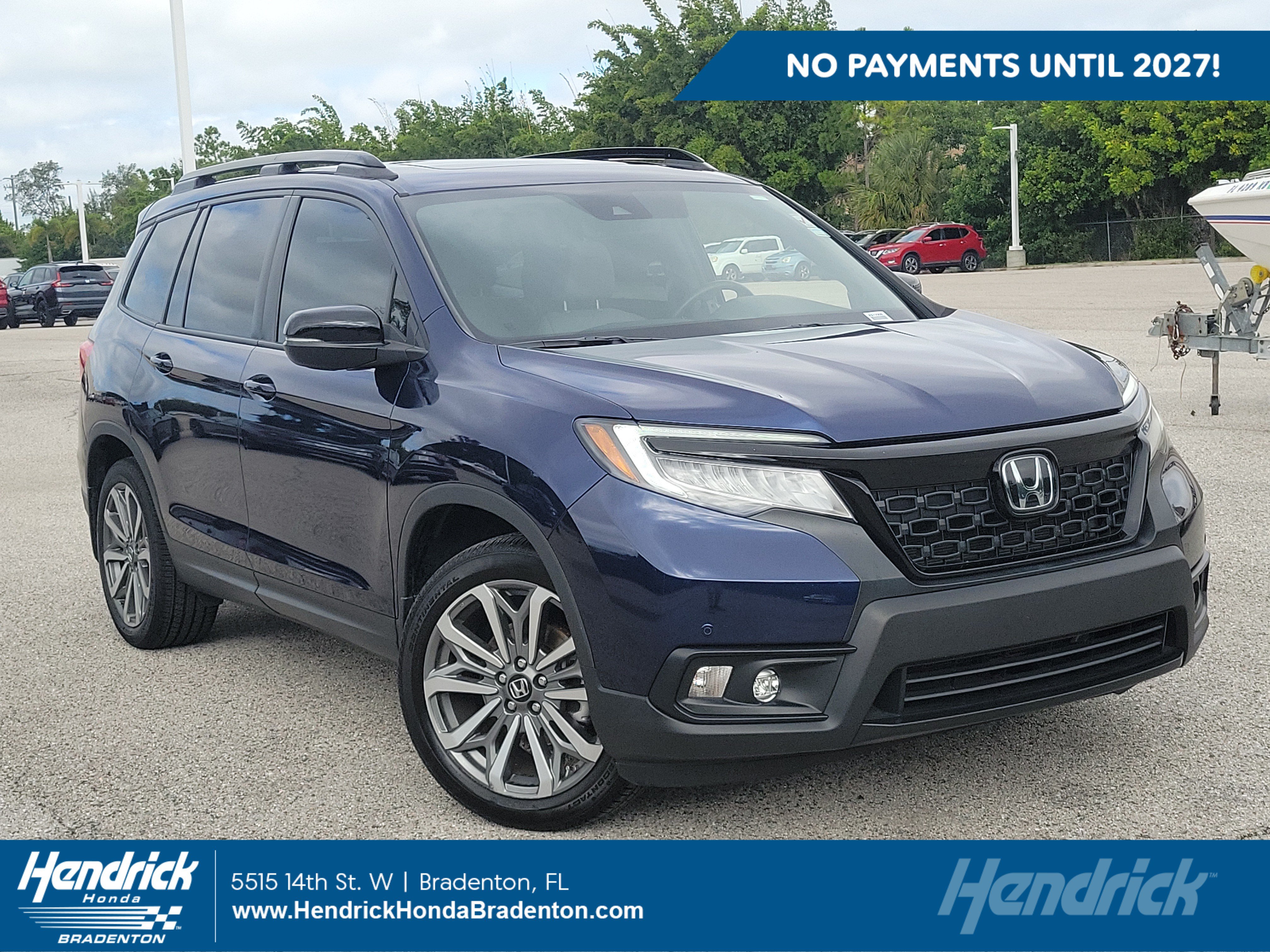 Certified 2021 Honda Passport Touring image 1