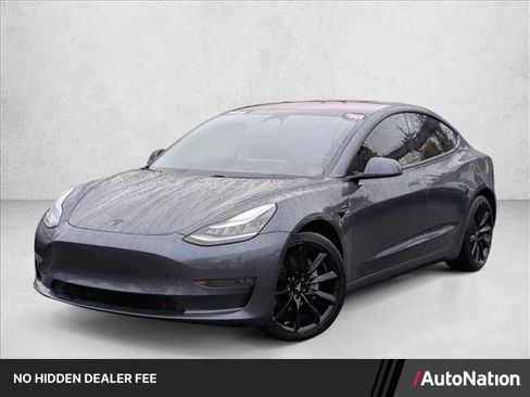 Used 2018 Tesla Model 3 Long Range AWD/4WD image 1