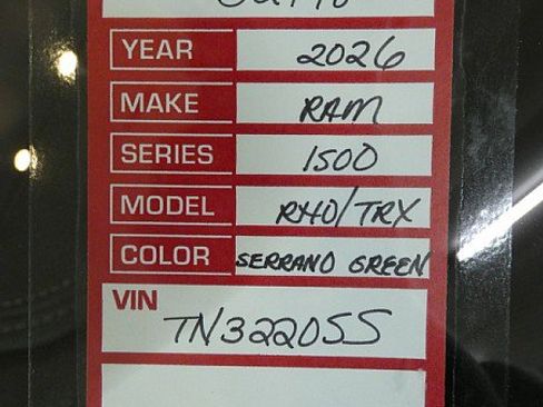 New 2026 RAM 1500 RHO AWD/4WD image 30