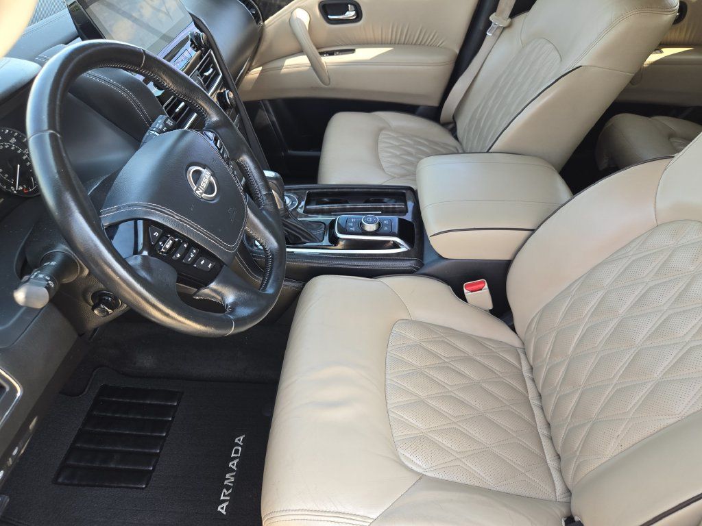 Used 2021 Nissan Armada Platinum w/ Captain's Chairs Package RWD image 14