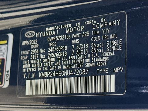 Used 2022 Hyundai Palisade SEL FWD image 12