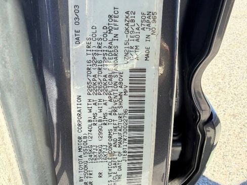 Used 2003 Toyota 4Runner Limited AWD/4WD image 52