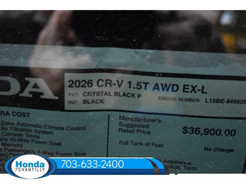 New 2026 Honda CR-V EX-L image 35