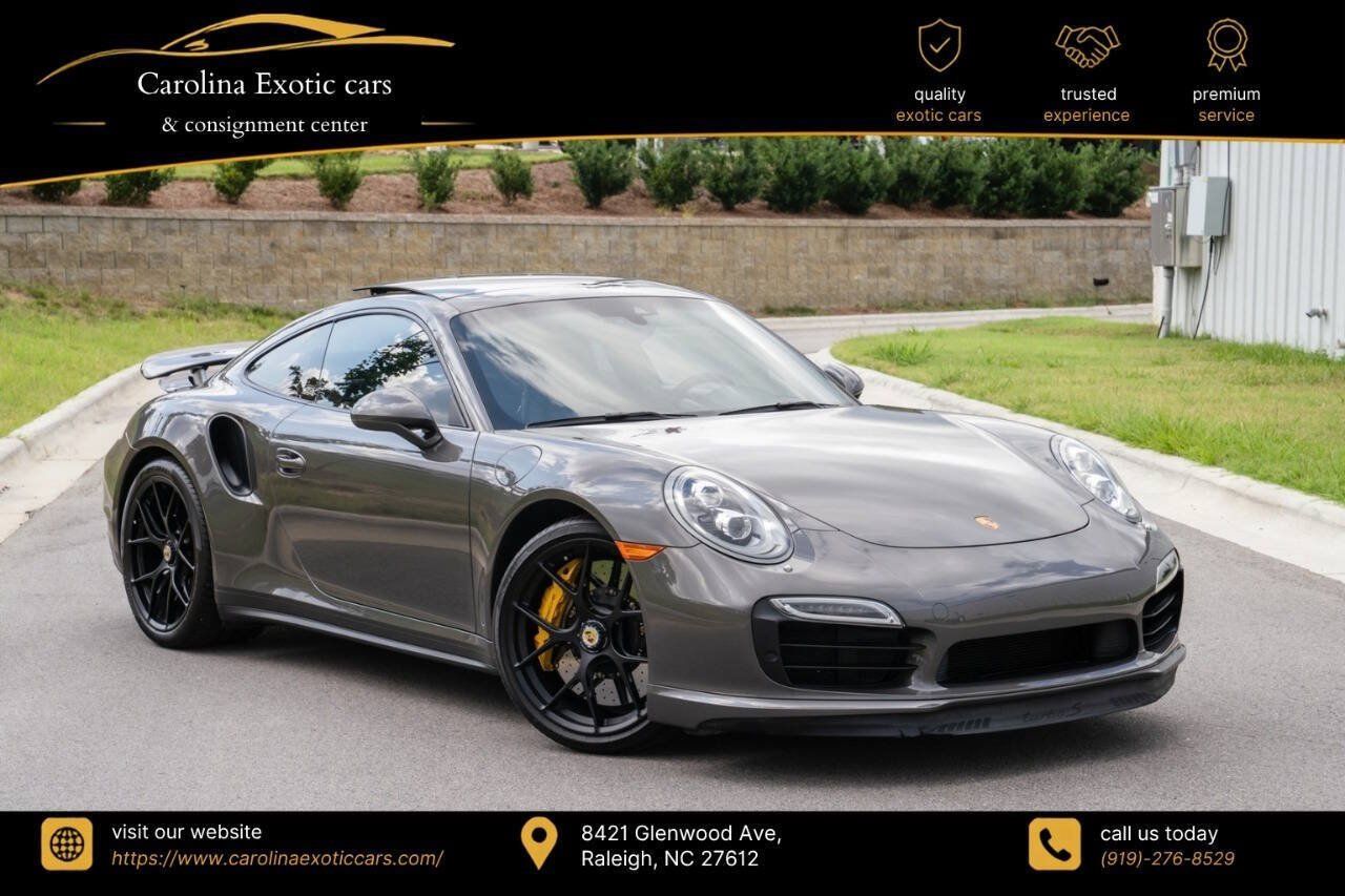 Used 2016 Porsche 911 Turbo S AWD/4WD image 1