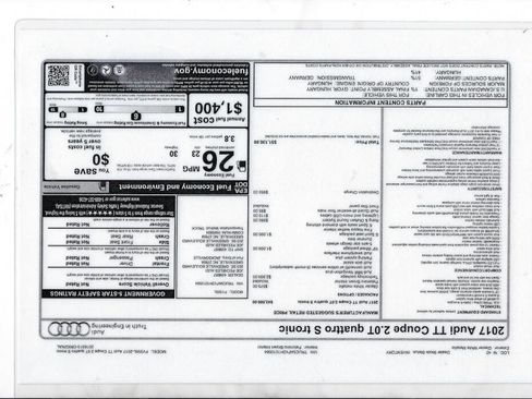 Used 2017 Audi TT 2.0T w/ Technology Package image 22