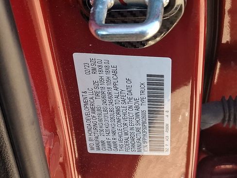 Used 2023 Honda Ridgeline RTL image 28