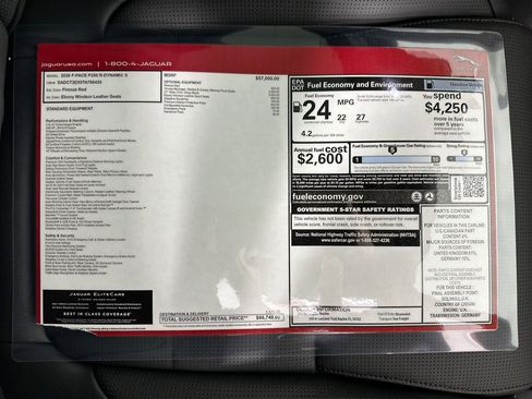 Certified 2026 Jaguar F-PACE R-Dynamic S AWD/4WD image 28