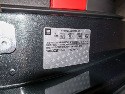Used 2019 Chevrolet Corvette Stingray Convertible Z51 2LT RWD image 54