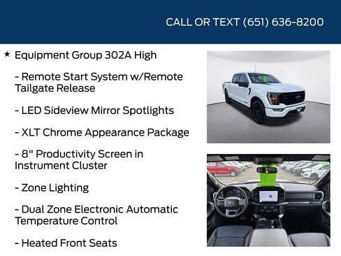 Used 2023 Ford F150 XLT w/ Equipment Group 302A High AWD/4WD image 15
