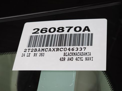 Used 2024 Lexus RX 350 Premium w/ Convenience Package AWD/4WD image 36