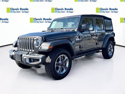 Used 2022 Jeep Wrangler Unlimited Sahara w/ LED Lighting Group