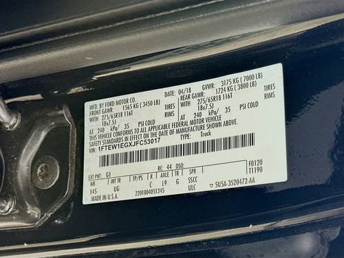 Used 2018 Ford F150 XLT w/ Equipment Group 302A Luxury image 32