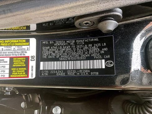 Used 2025 Lexus ES 350 w/ Premium Package FWD image 45
