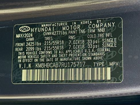 Used 2024 Hyundai Kona SEL AWD/4WD image 12