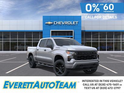 New 2026 Chevrolet Silverado 1500 Custom w/ Turbomax Blackout Package