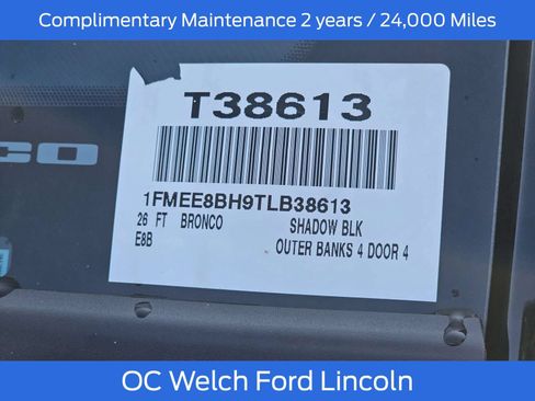 New 2026 Ford Bronco Outer Banks w/ Sasquatch Package AWD/4WD image 17