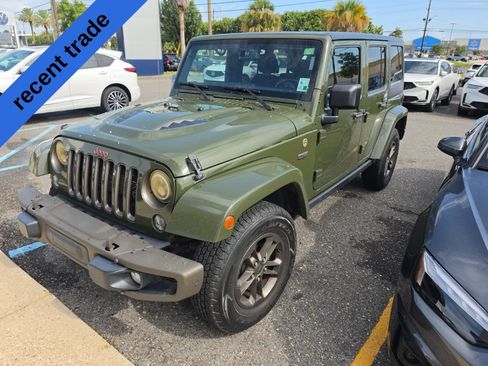 Used 2016 Jeep Wrangler Unlimited Sahara AWD/4WD image 1