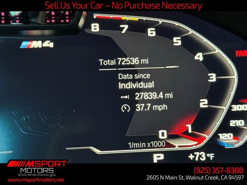 Used 2021 BMW M4 Competition w/ Executive Package RWD image 20