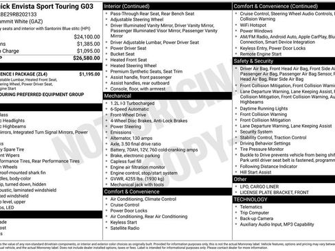 Used 2024 Buick Envista Sport Touring w/ Convenience I Package FWD image 4