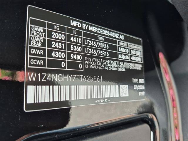 New 2026 Mercedes-Benz Sprinter 2500 image 18