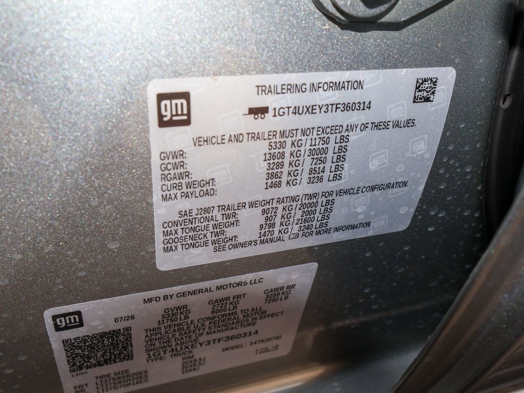 New 2026 GMC Sierra 2500 Denali Ultimate w/ Max Trailering Package AWD/4WD image 40