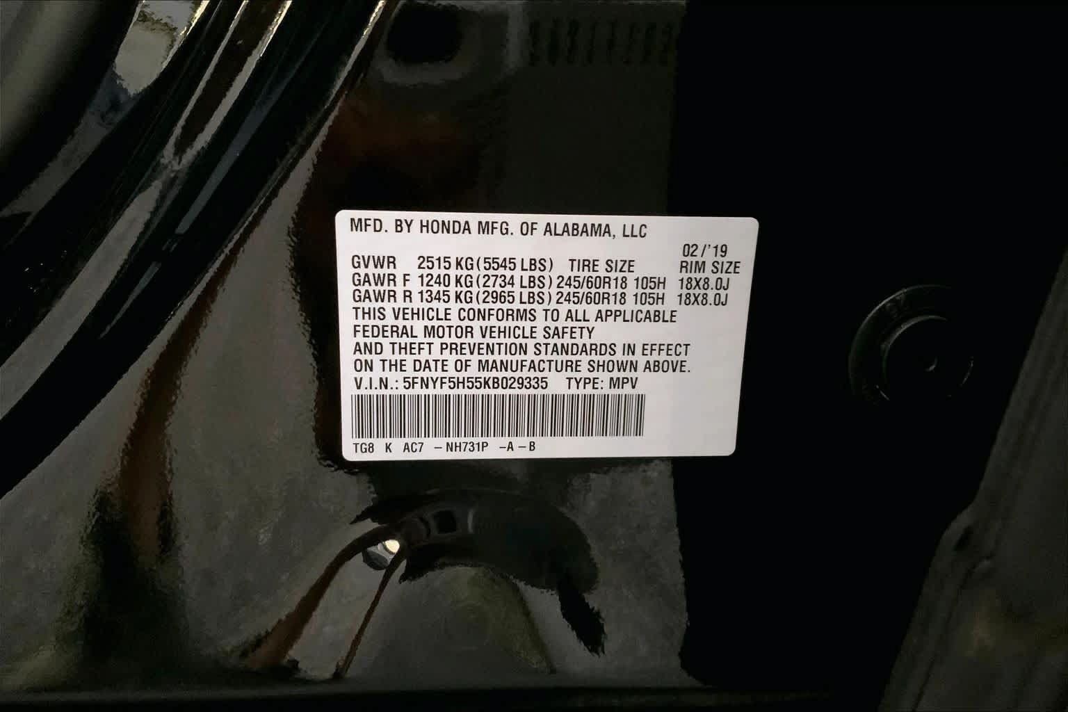 Used 2019 Honda Pilot EX-L image 29