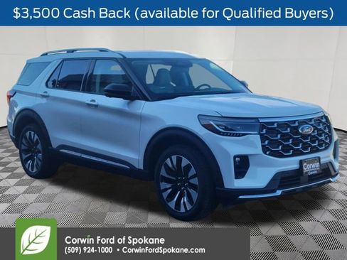 New 2026 Ford Explorer Platinum w/ LUX Leather Package image 1