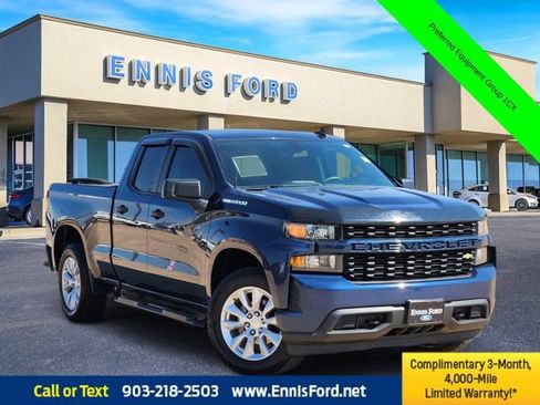 Used 2022 Chevrolet Silverado 1500 Custom RWD image 1