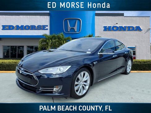 Used 2015 Tesla Model S P85D image 1