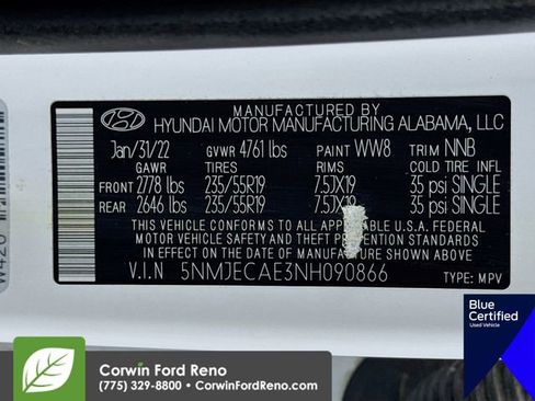 Used 2022 Hyundai Tucson Limited w/ Cargo Package image 37