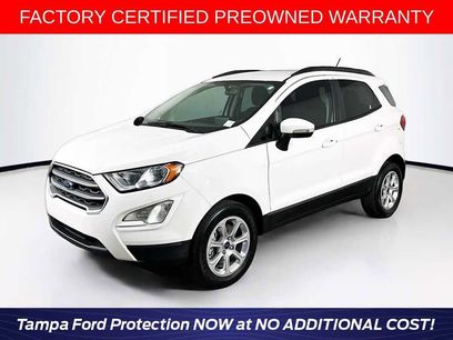Certified 2020 Ford EcoSport SE w/ SE Convenience Package