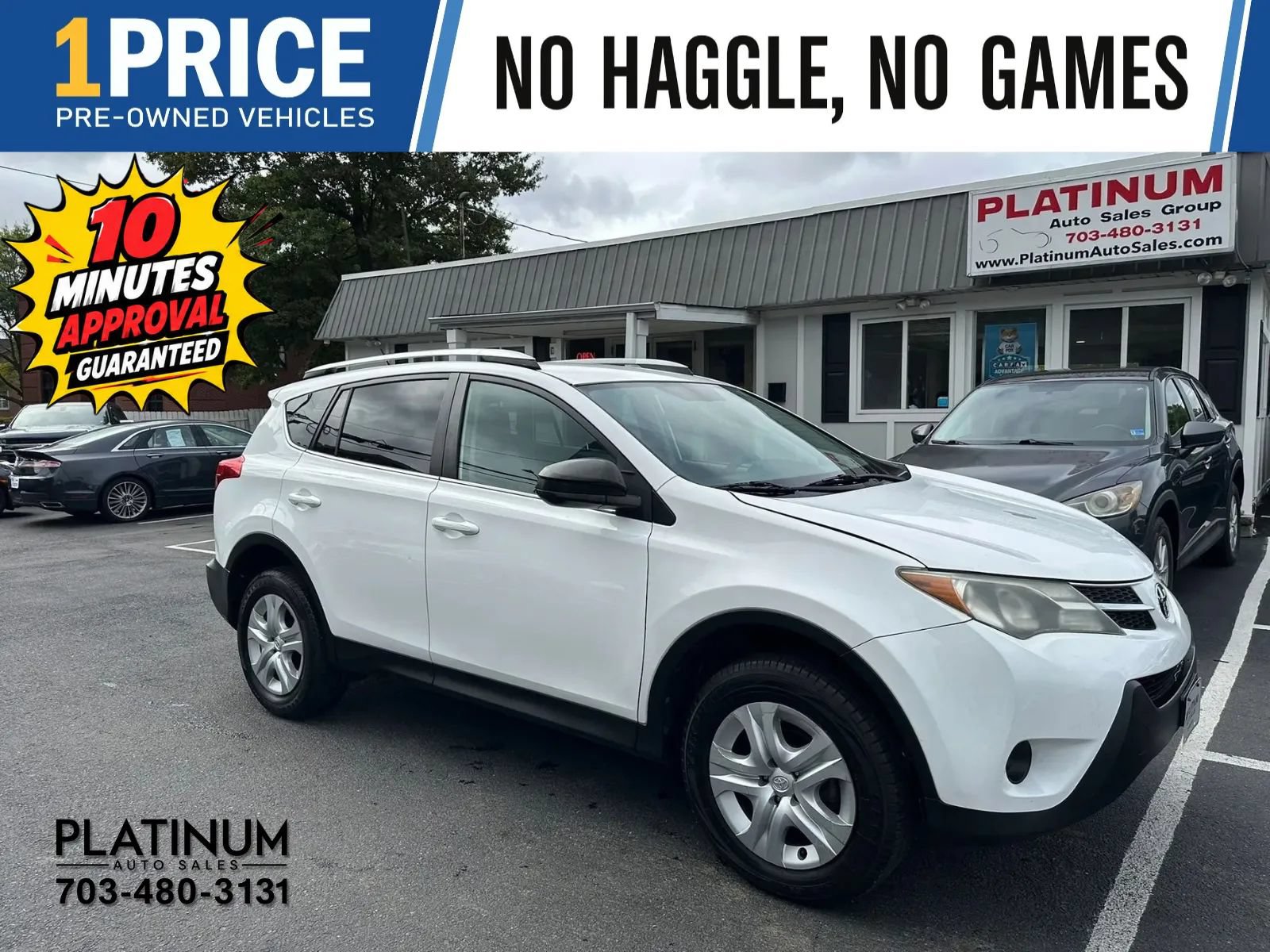 Used 2015 Toyota RAV4 LE AWD/4WD image 1