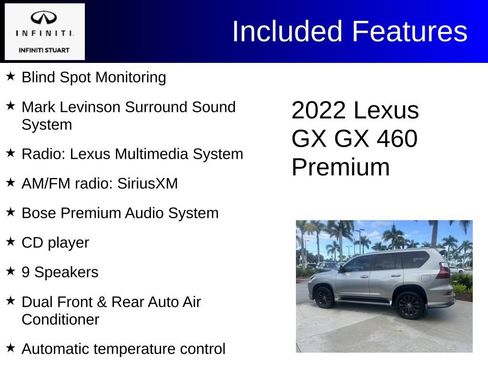 Used 2022 Lexus GX 460 Premium w/ Accessory Package AWD/4WD image 2