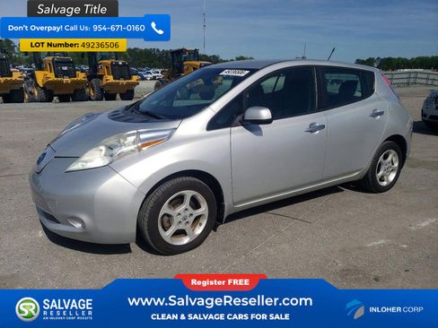 Used 2013 Nissan Leaf SV w/ Eco Design Pkg FWD image 1