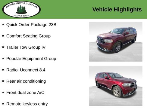 Used 2016 Dodge Durango SXT w/ Quick Order Package 23B AWD/4WD image 3