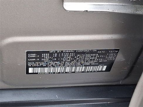 Used 2019 Subaru Outback 2.5i Limited w/ Protection Package #1 image 29