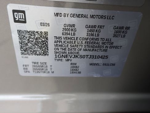 New 2026 Chevrolet Traverse Z71 image 35