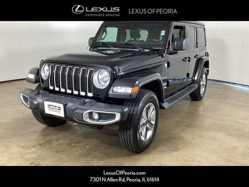 Used 2020 Jeep Wrangler Unlimited Sahara AWD/4WD image 1