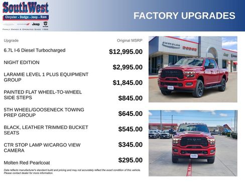 New 2026 RAM 2500 Laramie w/ Night Edition image 11