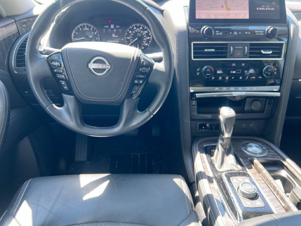 Used 2023 Nissan Armada Platinum w/ Captain's Chairs Package RWD image 11