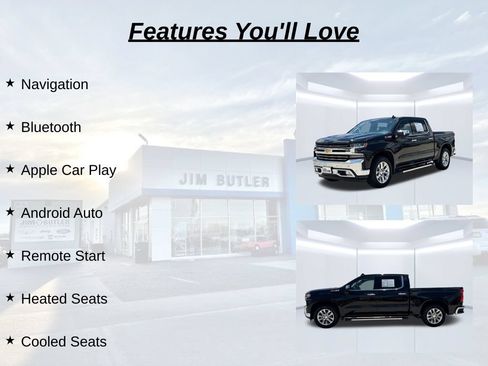 Used 2020 Chevrolet Silverado 1500 LTZ w/ LTZ Premium Package AWD/4WD image 7