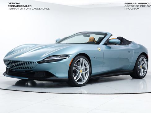 Certified 2025 Ferrari Roma Spider RWD image 1