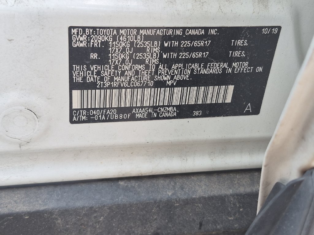 Used 2020 Toyota RAV4 XLE AWD/4WD image 30
