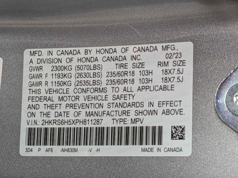 Certified 2023 Honda CR-V Sport image 35