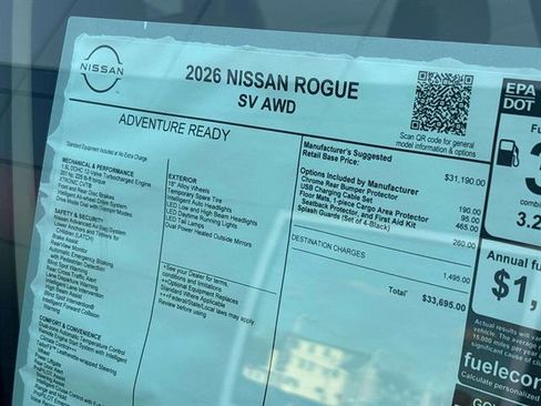 Used 2026 Nissan Rogue SV image 7